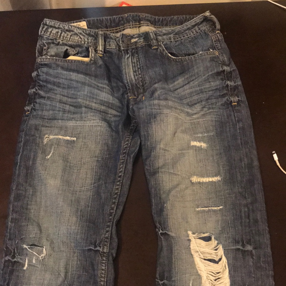 Buffalo David Bitton Driven Distressed Jeans